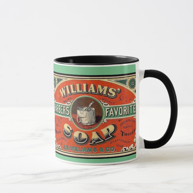 Taza Mug de atracción de barberos de moda masculina (Derecha)
