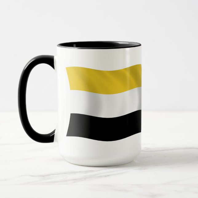 Taza Mug de bandera garífuna (Izquierda)
