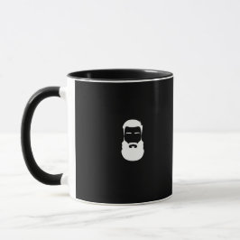Taza Mug de barba blanca