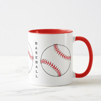 Taza Mug de Baseballs