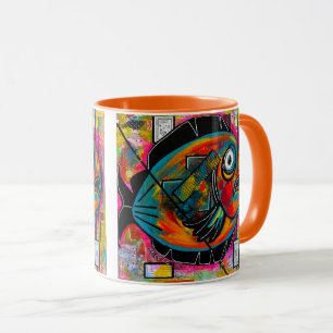 Taza Mug de bebida casi enganchada