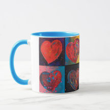 Mug de bebida "Heart"