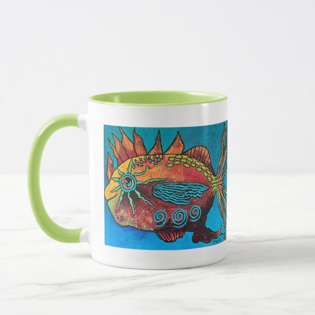 Taza Mug de bebidas saladas antiguas (Izquierda)