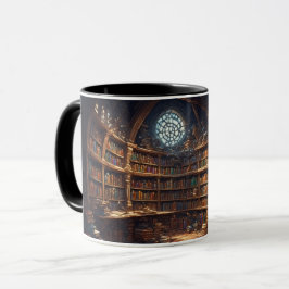 Taza Mug de biblioteca encantada - Amantes de libros có