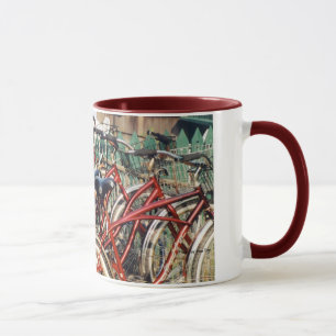Taza Mug de "bicicletas rojas"