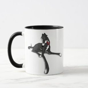 Taza Mug de Black Tux Greyhound