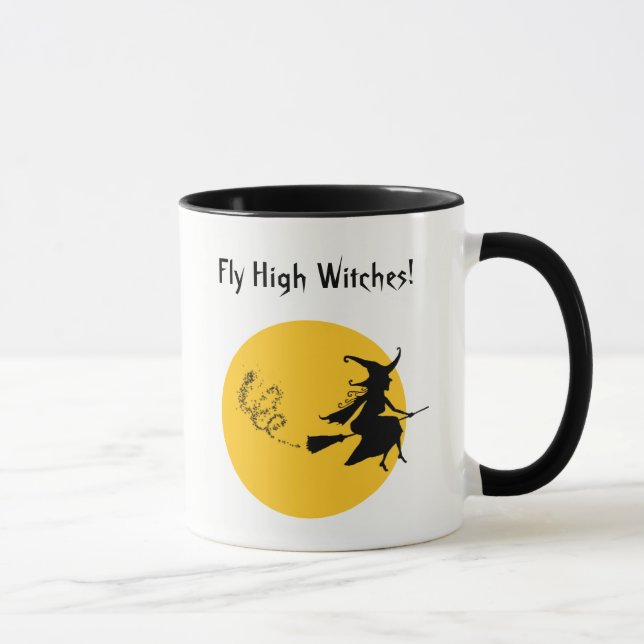 Taza Mug. de brujas altas de vuelo (Derecha)