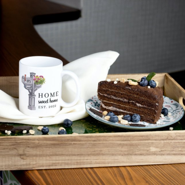 Taza Mug de buzón de correo de dulce hogar (Subido por el creador)