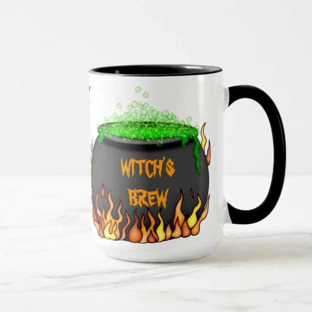 Taza Mug de café de brea de bruja (Derecha)