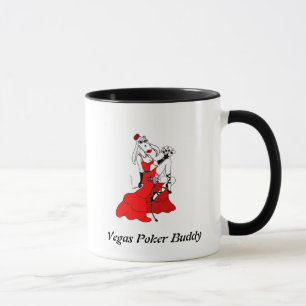 Taza Mug de café de Vegas Poker Buddy