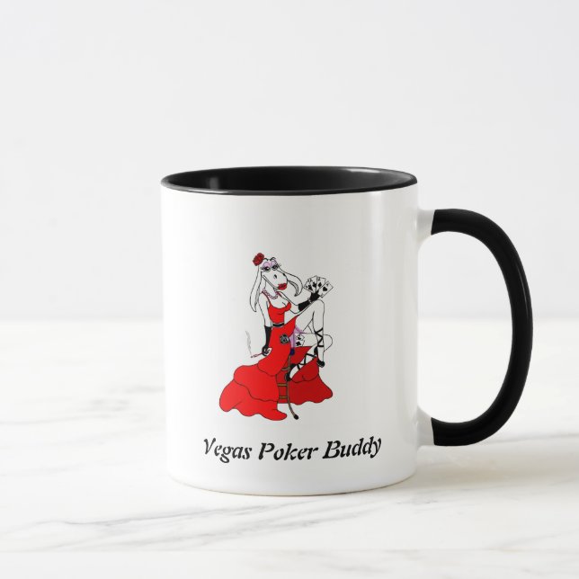 Taza Mug de café de Vegas Poker Buddy (Derecha)