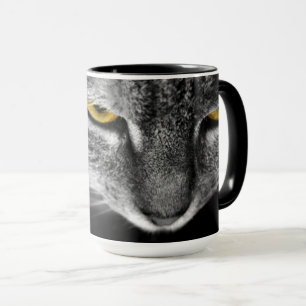 Taza Mug de cara de gato