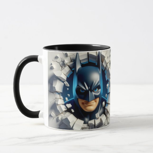 Taza Mug de caracteres de dibujos animados de Batman (Izquierda)