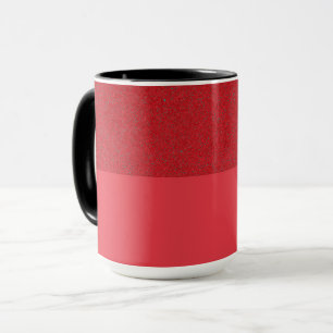 Taza Mug de cerámica de ruido rojo de dos tonos persona