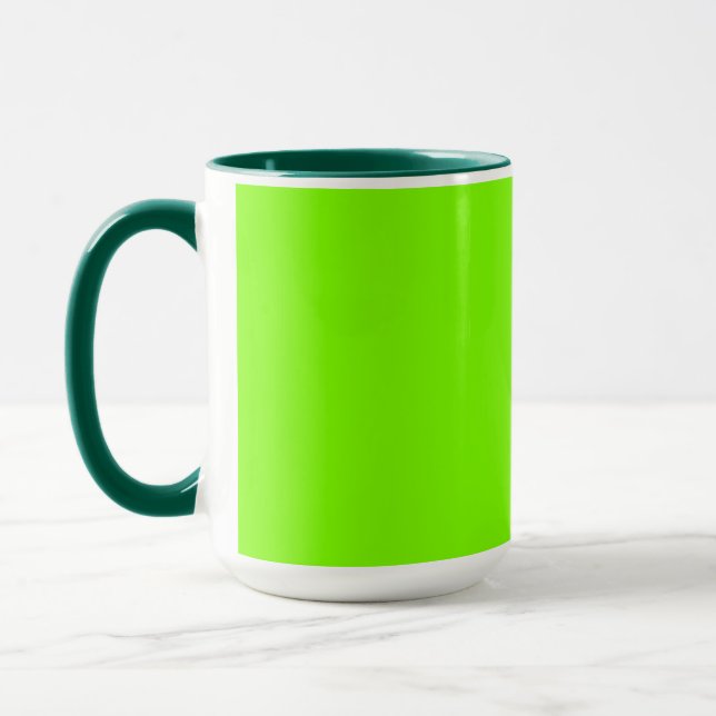 Taza Mug de Chartreuse Sólido (Izquierda)