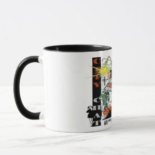 Taza Mug de chat de la ciudad