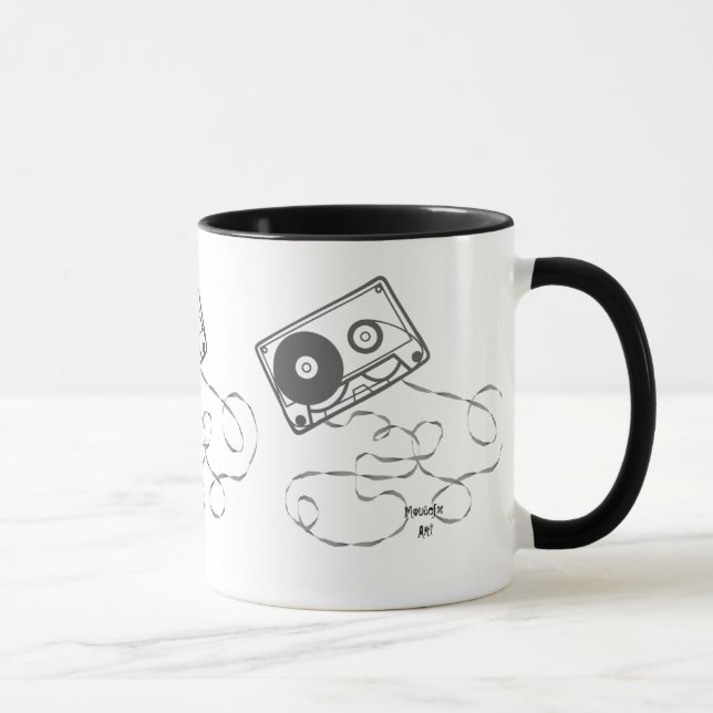 Taza Mug de cinta de cassette (Derecha)