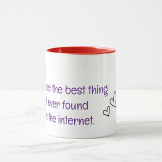 Taza Mug de citas en Internet