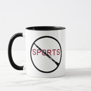 Taza Mug de Clarinet antideportiva