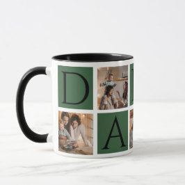 Taza Mug de collage de fotos - 5Fotos | Día perfecto pa