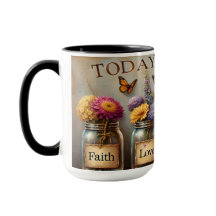 Mug De Color Cerámico, Hoy Elijo...