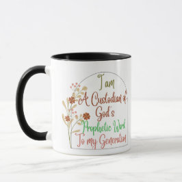 Taza Mug. de combinación de declaración de escritura