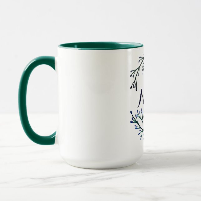 Taza Mug. de combinación de nombres (Izquierda)
