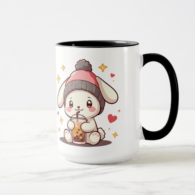 Taza Mug de conejo cutáneo (Derecha)