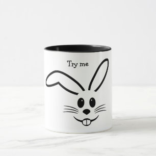 Taza Mug de conejo sarcástico