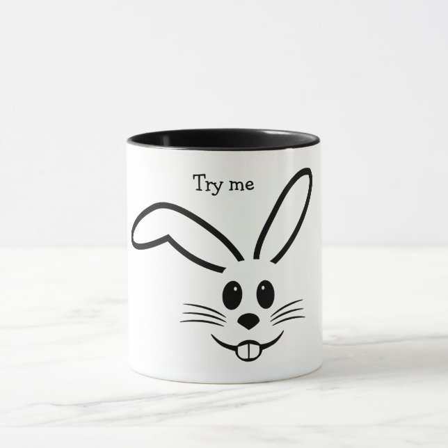 Taza Mug de conejo sarcástico (Centro)