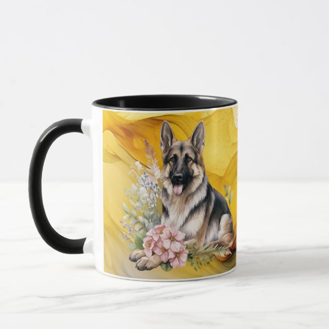 Taza Mug de creativos amantes del perro (Izquierda)