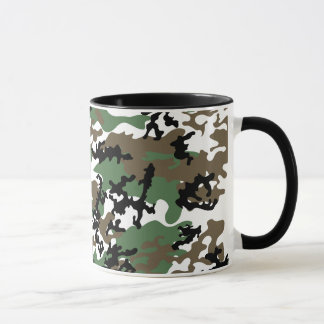 Taza Mug. de cristal de la jungla de hormigón