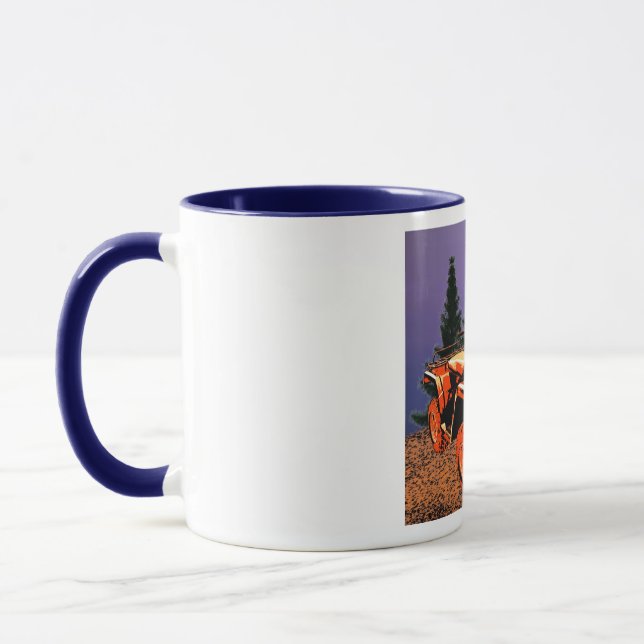 Taza Mug de cuatro ruedas (Izquierda)