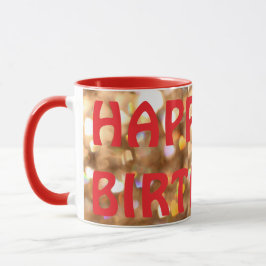 Taza Mug De Cumpleaños Espumoso Diseñada Por Zazz_it