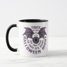 Mug de Cute Bat Halloween - Truco o trato