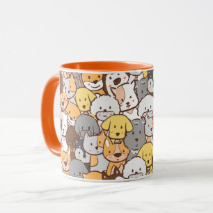 Taza Mug de Cute Pups