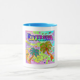 Taza Mug de destino de vacaciones en Riverside