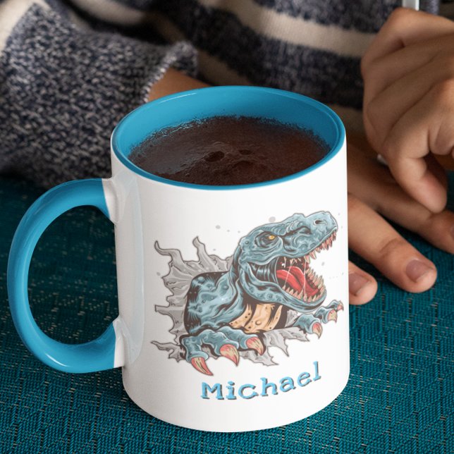 Taza Mug de dinosaurio T-Rex personalizado (Subido por el creador)