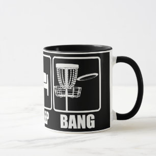 Taza Mug de disco de golf