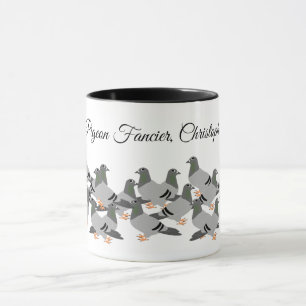 Taza Mug de diseño de pichón