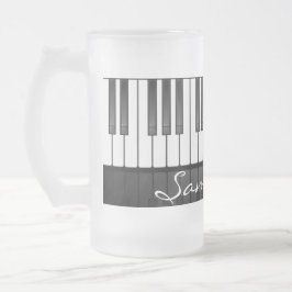 Taza Mug de diseño de teclado de piano