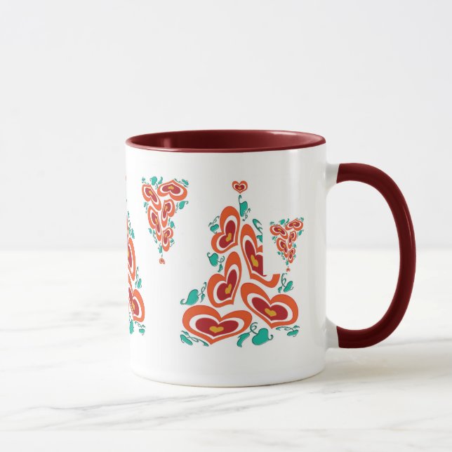 Taza Mug de diseño de Wavyheart (Derecha)