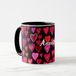 Taza Mug de diseño rojo abundante