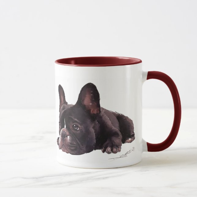 Taza Mug de doble cara (Toro francés) (Derecha)