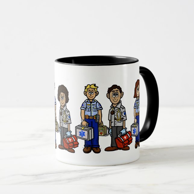 Taza Mug de equipo de EMS (Anverso derecho)