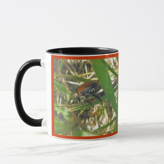Taza Mug de escarabajo japonés (Izquierda)