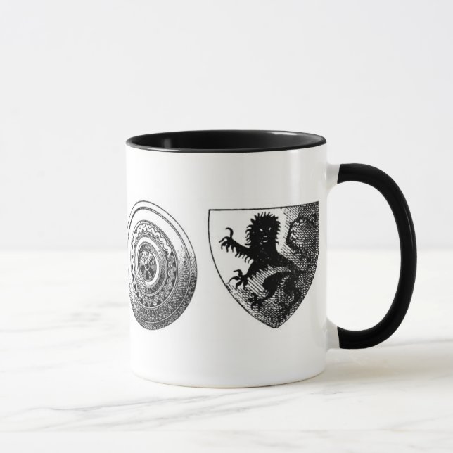 Taza Mug. de escudos medievales (Derecha)