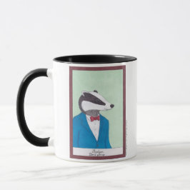 Taza Mug de espíritu animal del animal del Badger Cute
