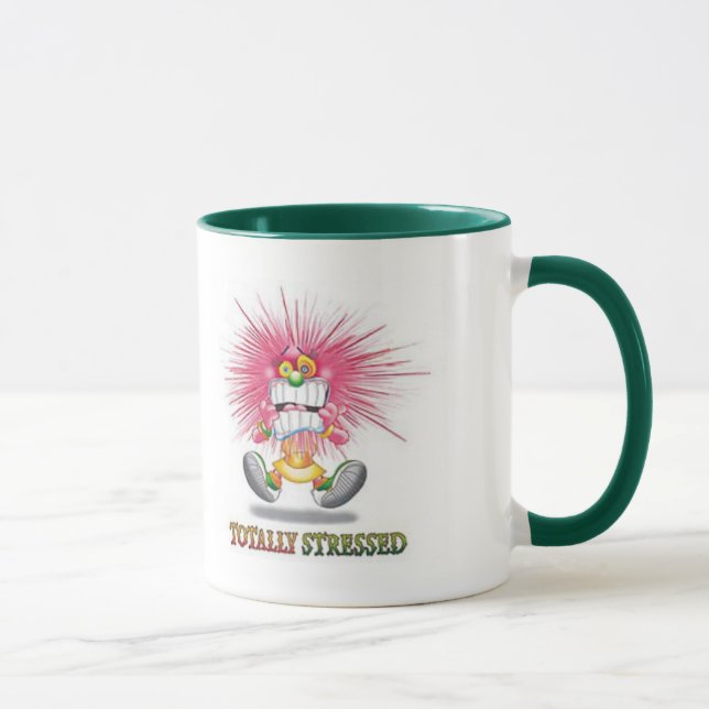 Taza Mug de estrés total (Derecha)