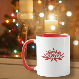 Taza Mug De Flor Lotus Con Flamante Cusomizable